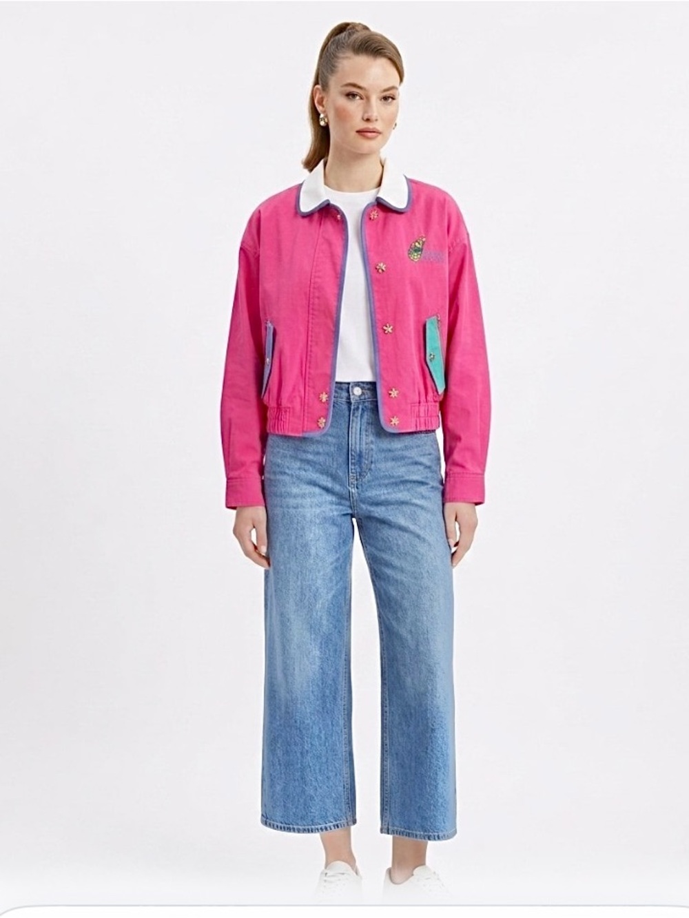 Rare Vintage 80s Japanese Apuweiser-riche Golf Jacket